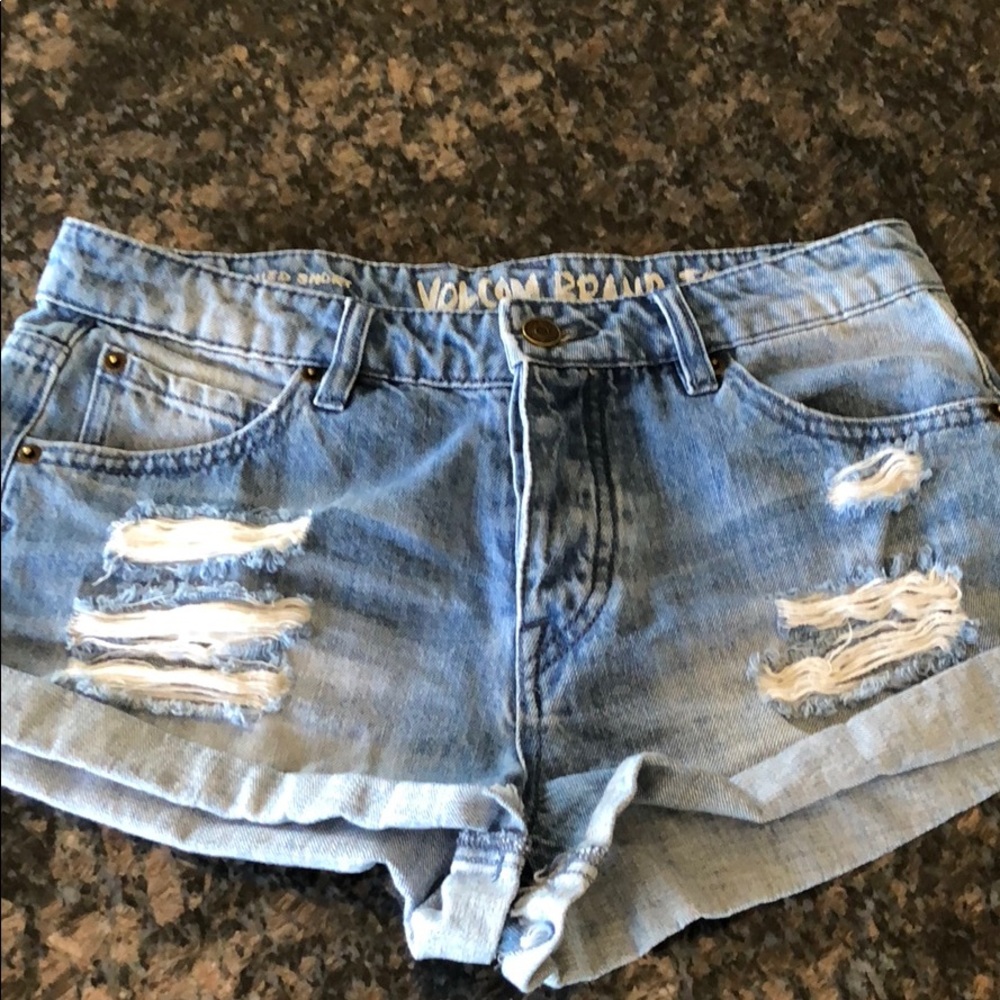 Women’s Volcom High Waisted Shorts